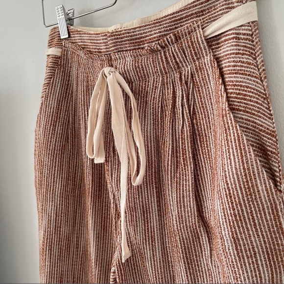 Free People Light As Sunrise Caraway Striped Taper Pant - Picture 9 of 11